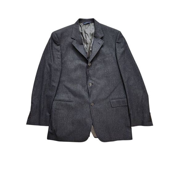 Brooks Brothers Madison men Wool Blazer 44L 3 button single vent MADE IN ITALY - Picture 1 of 11
